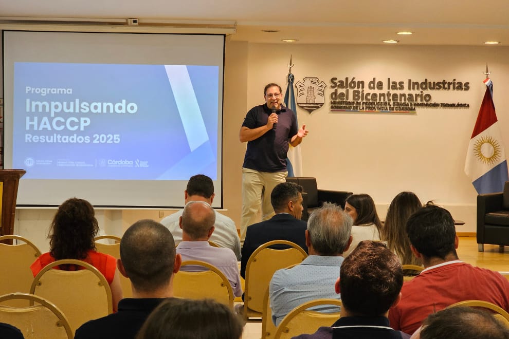 Lácteos Servio presente en el programa "Impulsando HACCP" - Gobierno de Córdoba.
